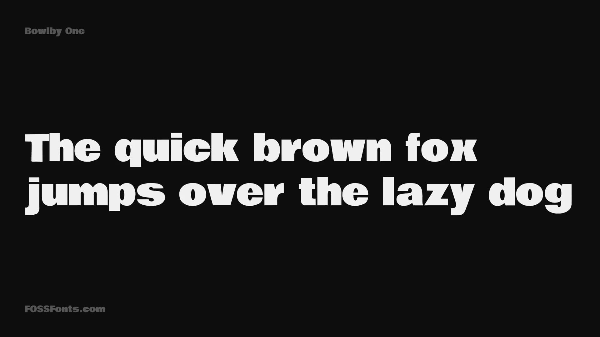 Bowlby One preview 1