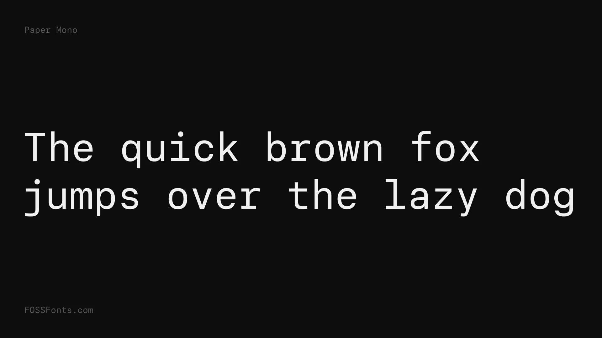 Paper Mono preview 5