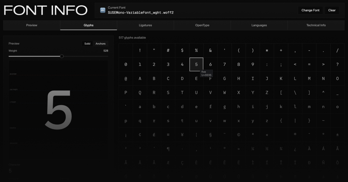 Show HN: Font Info Inspector